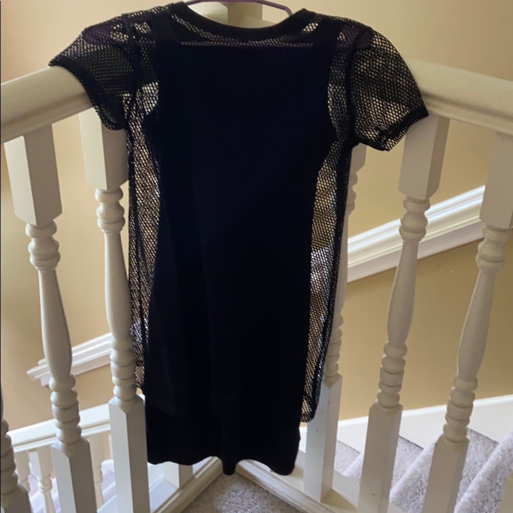 Black H&M Divided Bodycon Dress